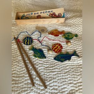 Magnetic fishing game